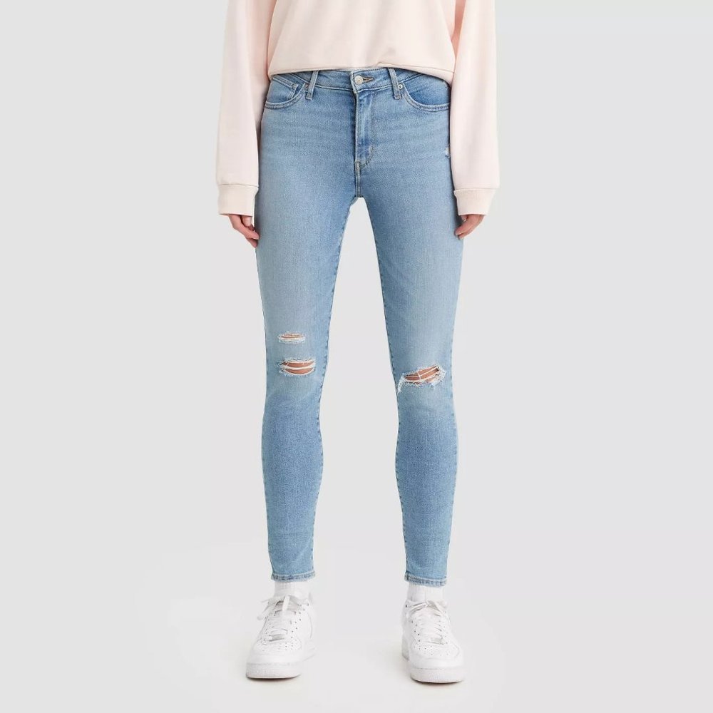 Levi’s Womens 721 High Rise Skinny - Azure Blue